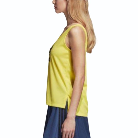 ADIDAS Originals Fashion League Yellow Tank Top - Picture 9 of 10